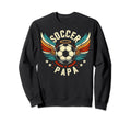 Soccer Papa Family Matching Dad Sweatshirt - Graphic Print Men Women - T-Shirt, Sweatshirt, Hoodie