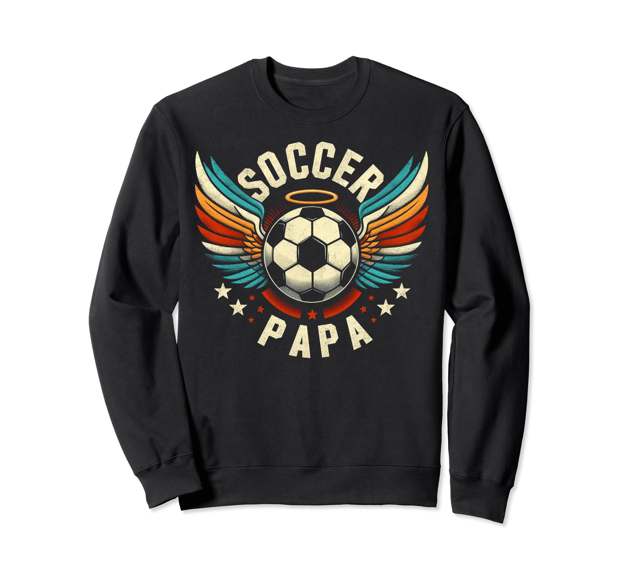 Soccer Papa Family Matching Dad Sweatshirt - Graphic Print Men Women - T-Shirt, Sweatshirt, Hoodie