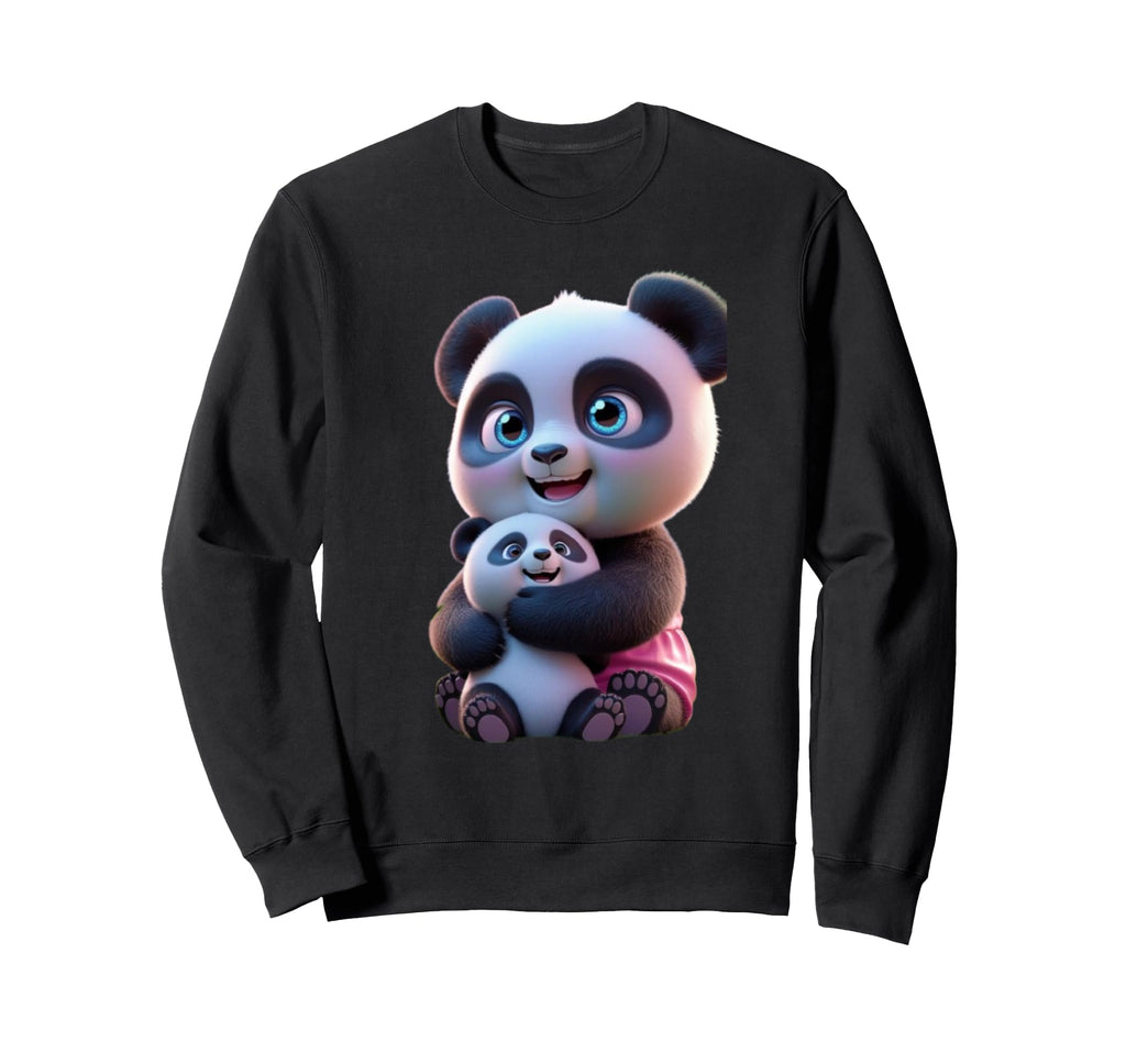 Panda Funny Sweatshirt - Graphic Print Men Women - T-Shirt, Sweatshirt, Hoodie
