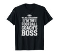 Not Just Soccer Mom Football Coachs T-Shirt - Fun Novelty Design Unisex - T-Shirt, Sweatshirt, Hoodie