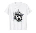 Soccer Footballer Soccer Player T-Shirt - Streetwear Style Men Women - T-Shirt, Sweatshirt, Hoodie