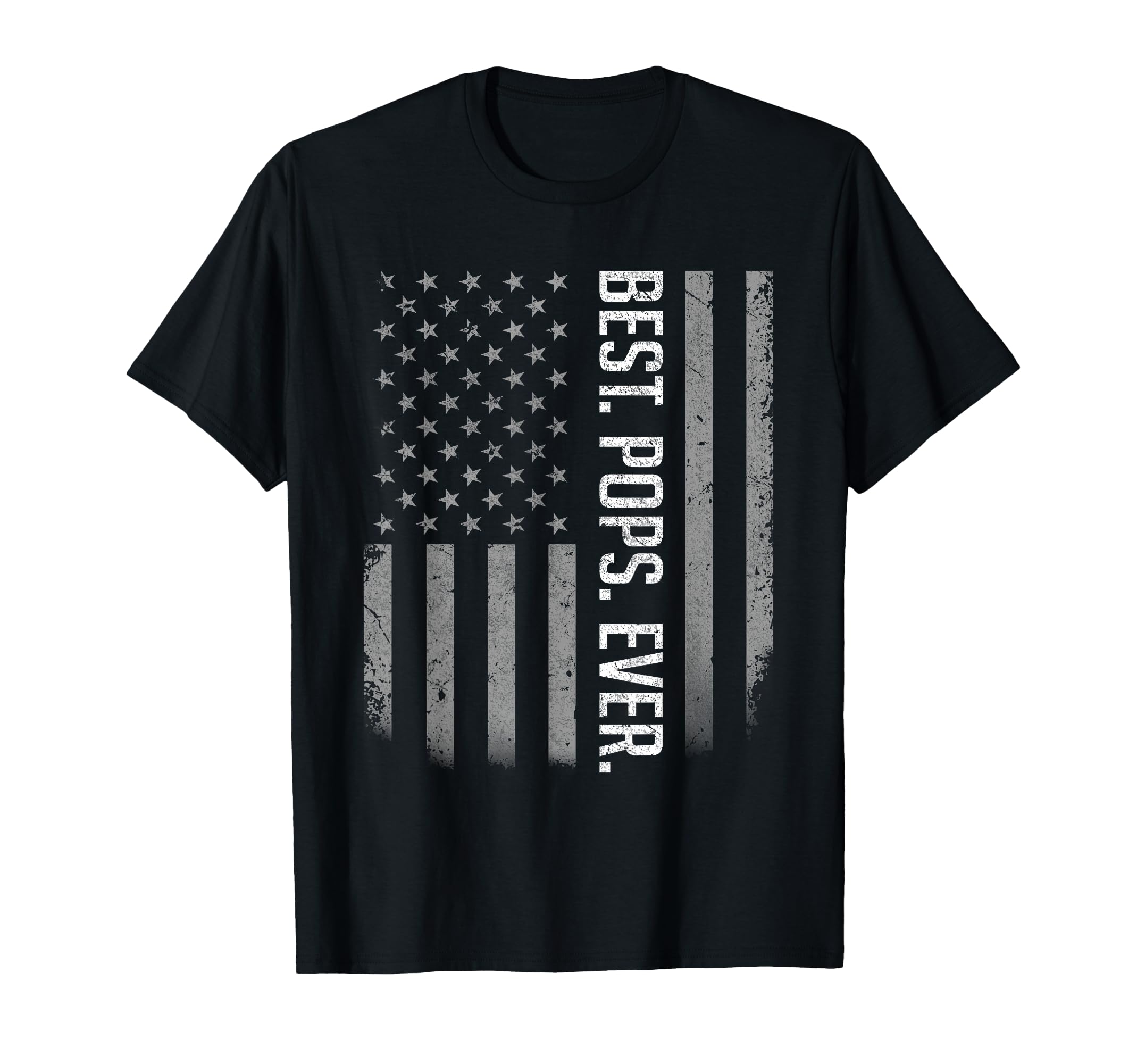 Best Pops Ever Us American Flag T-Shirt - Minimalist Print for Adults - T-Shirt, Sweatshirt, Hoodie
