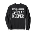 Soccer Keeper Grandpa Soccer Sweatshirt - Minimalist Print for Adults - T-Shirt, Sweatshirt, Hoodie
