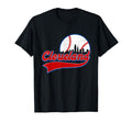 Cleveland City Downtown Skylines T-Shirt - Streetwear Style for Adults - T-Shirt, Sweatshirt, Hoodie