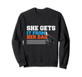 Womens Basketball Dad Coach Sweatshirt - Custom Art Print Unisex - T-Shirt, Sweatshirt, Hoodie
