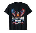 Viral Basketball Dad American Flag T-Shirt - Custom Art Print Unisex - T-Shirt, Sweatshirt, Hoodie