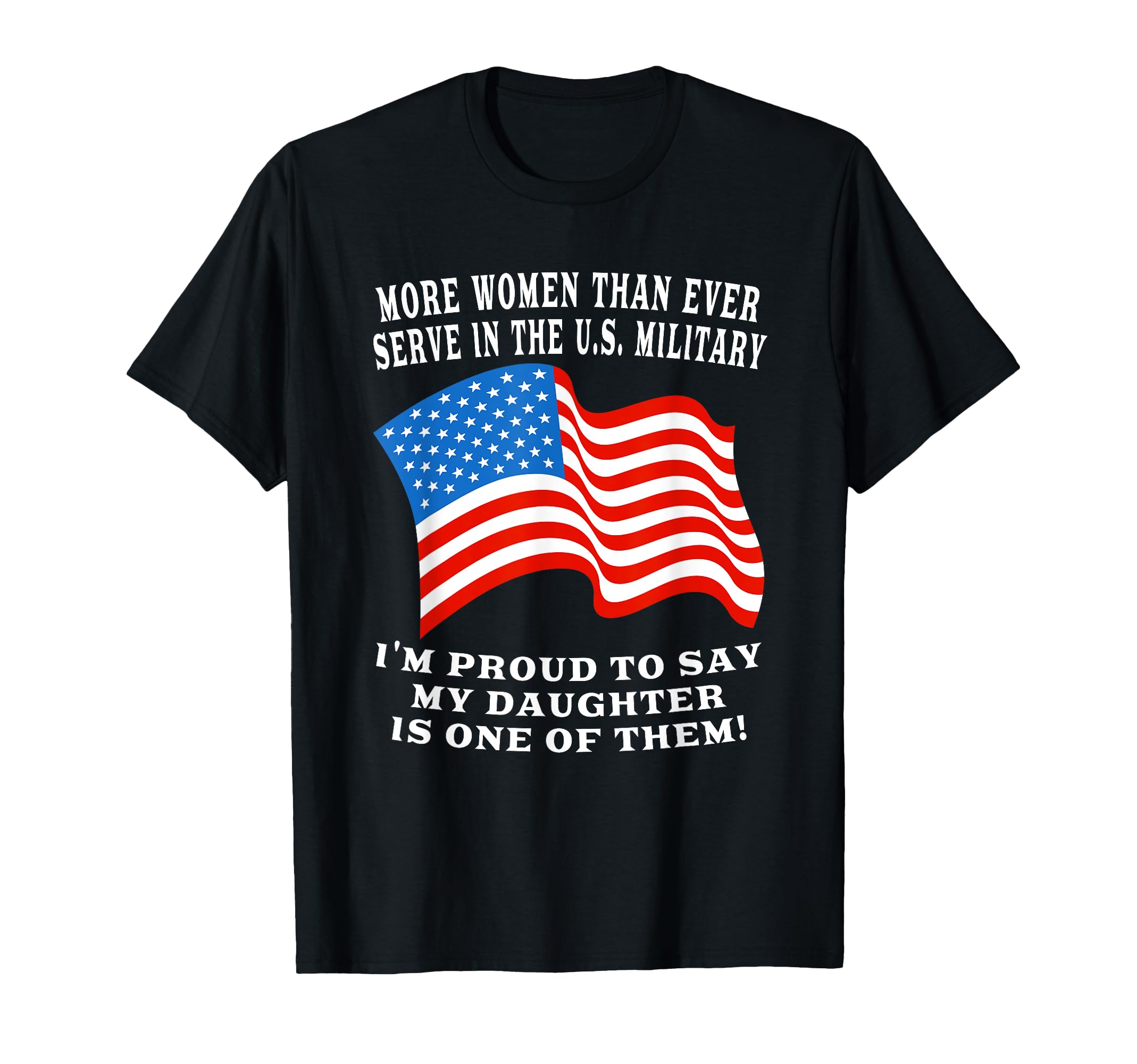 Proud Mom Or Dad Daughter Us T-Shirt - Aesthetic Graphic Men Women - T-Shirt, Sweatshirt, Hoodie