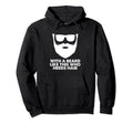 Bearded Guy Funny Beard Lover Hoodie - Casual Everyday Wear Men Women - T-Shirt, Sweatshirt, Hoodie