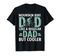 Cycling Dad Downhill Trail Biker Mountain T-Shirt - Trendy Graphic Unisex - T-Shirt, Sweatshirt, Hoodie