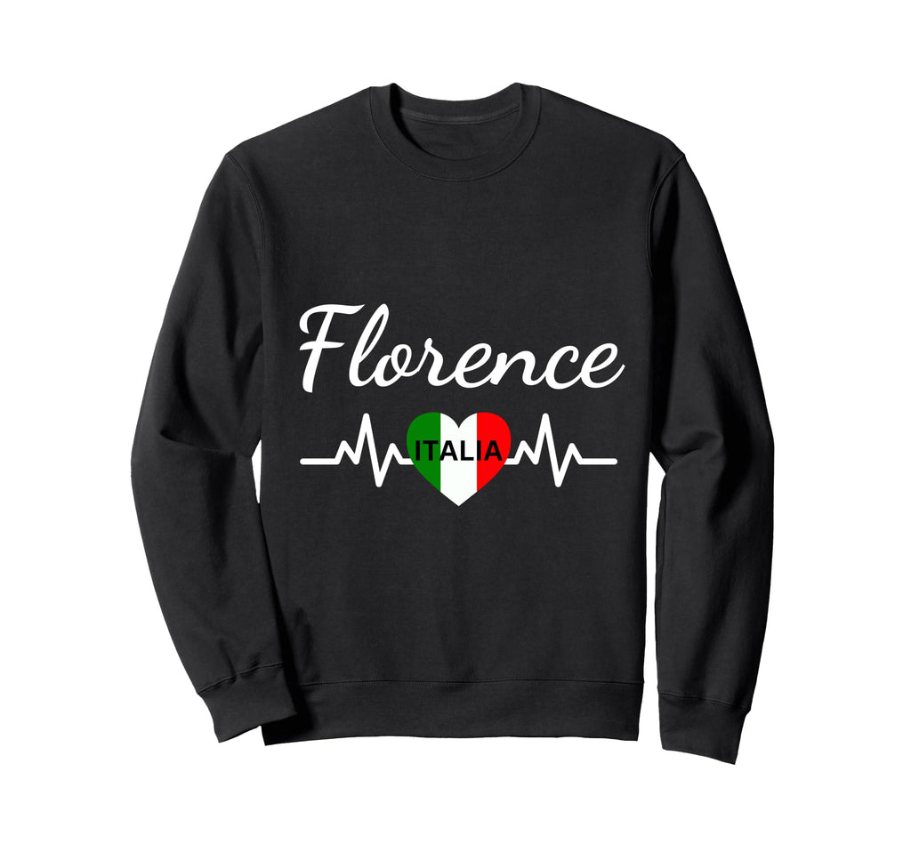 Florence Italy Flag Firenze Italia Sweatshirt - Unique Graphic Men Women - T-Shirt, Sweatshirt, Hoodie