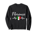 Florence Italy Flag Firenze Italia Sweatshirt - Unique Graphic Men Women - T-Shirt, Sweatshirt, Hoodie