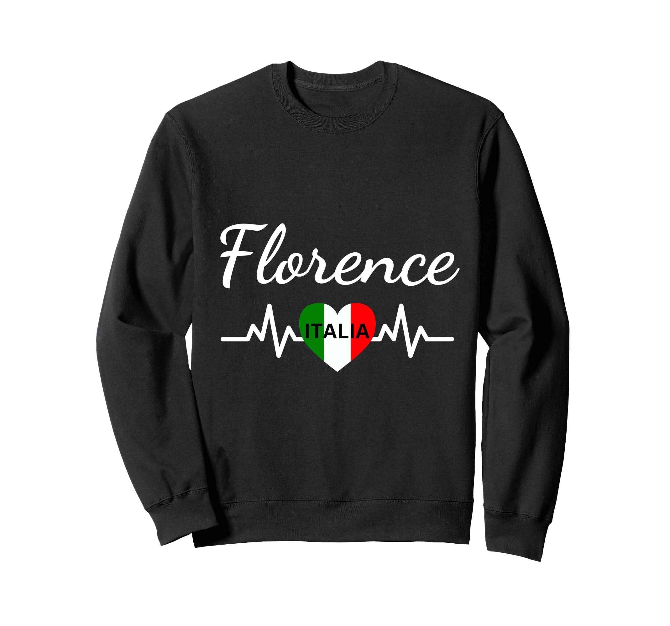 Florence Italy Flag Firenze Italia Sweatshirt - Unique Graphic Men Women - T-Shirt, Sweatshirt, Hoodie