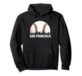 San Francisco Cityscape Dad Baseball Hoodie - Unique Graphic Men Women - T-Shirt, Sweatshirt, Hoodie