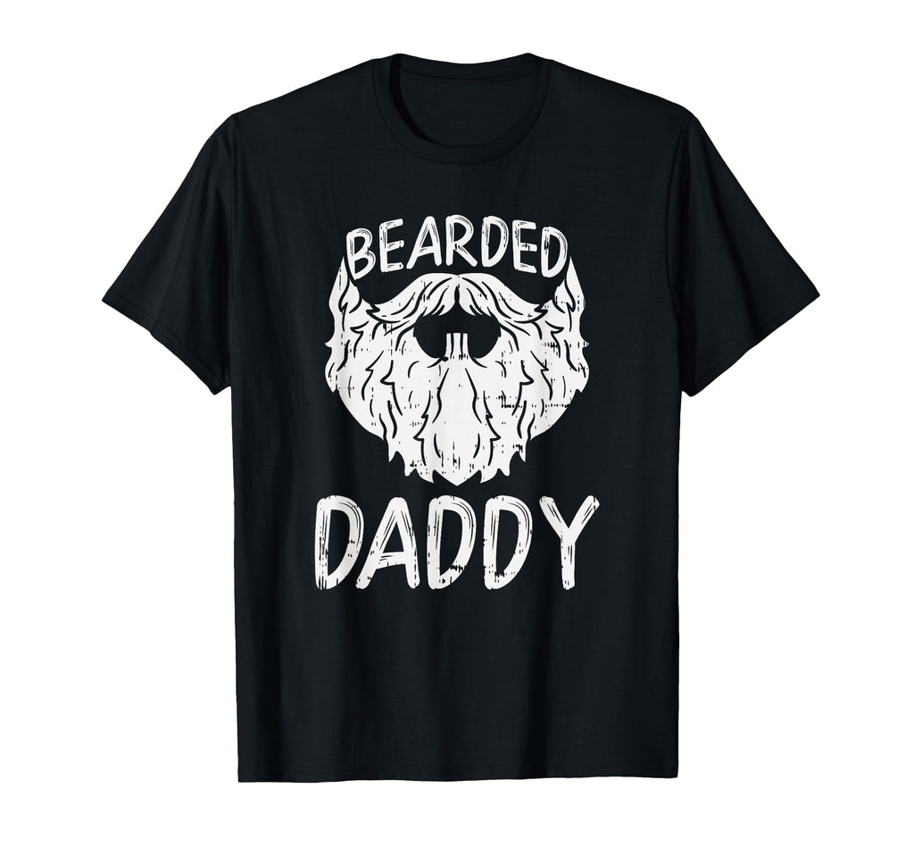 Bearded Daddy Son And Dad Matching T-Shirt - Custom Art Print Unisex - T-Shirt, Sweatshirt, Hoodie