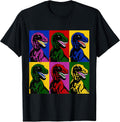 Dinosaur Pop Art T-Rex - Adult & Kids T-Shirts, Sweatshirts & Hoodies apparel design preview 1