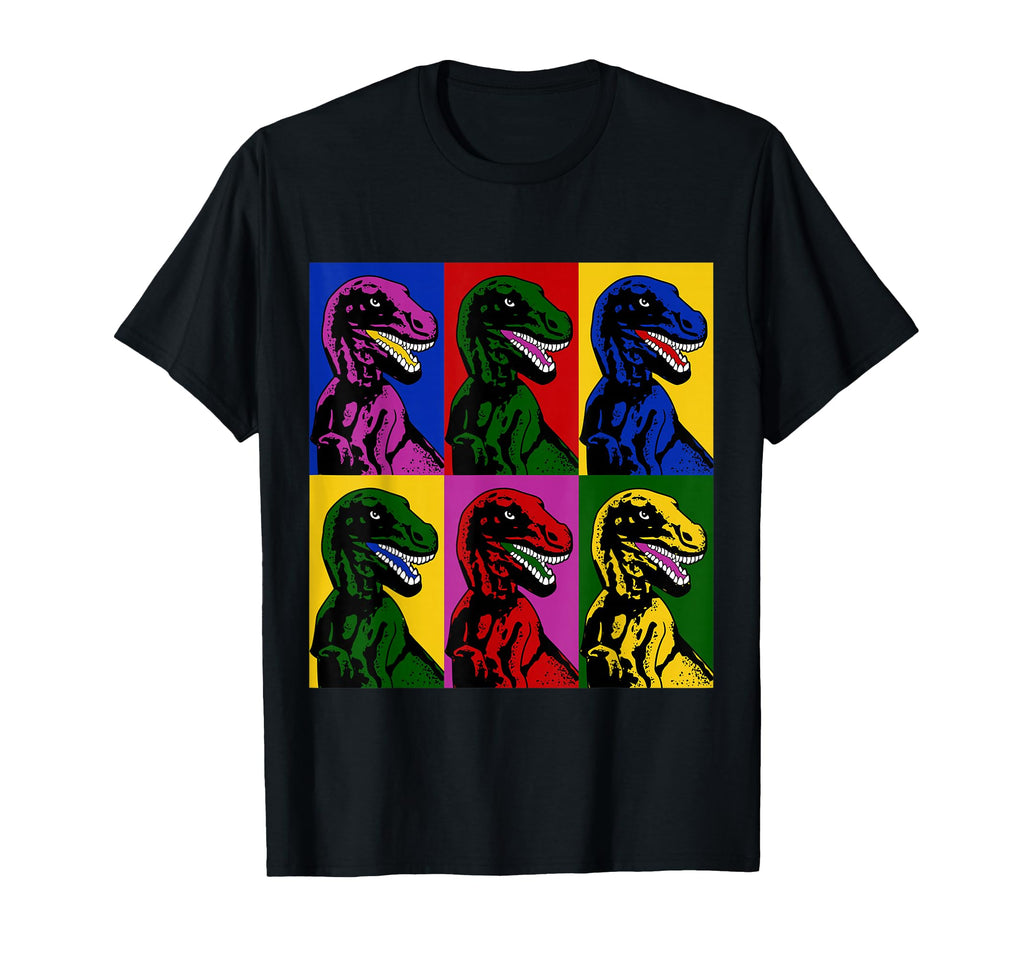 Dinosaur Pop Art T Rex T-Shirt - Trendy Graphic for Adults - T-Shirt, Sweatshirt, Hoodie