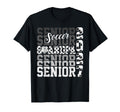 Senior 2027 Soccer Grandpa Proud T-Shirt - Minimalist Print Men Women - T-Shirt, Sweatshirt, Hoodie