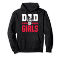 Dad Daddy Papa Fathers Day Daughters Hoodie - Minimalist Print for Adults - T-Shirt, Sweatshirt, Hoodie