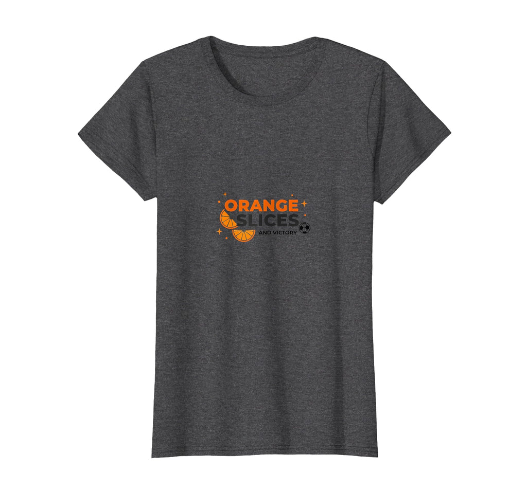 Orange Slices And Victory Soccer Mom T-Shirt - Aesthetic Graphic Unisex - T-Shirt, Sweatshirt, Hoodie