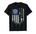 Usa American Flag Proud To Be Us T-Shirt - Fun Novelty Design for Adults - T-Shirt, Sweatshirt, Hoodie