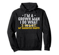 Dad Love Im Grown I Do What My Daughter Hoodie - Streetwear Style Unisex - T-Shirt, Sweatshirt, Hoodie