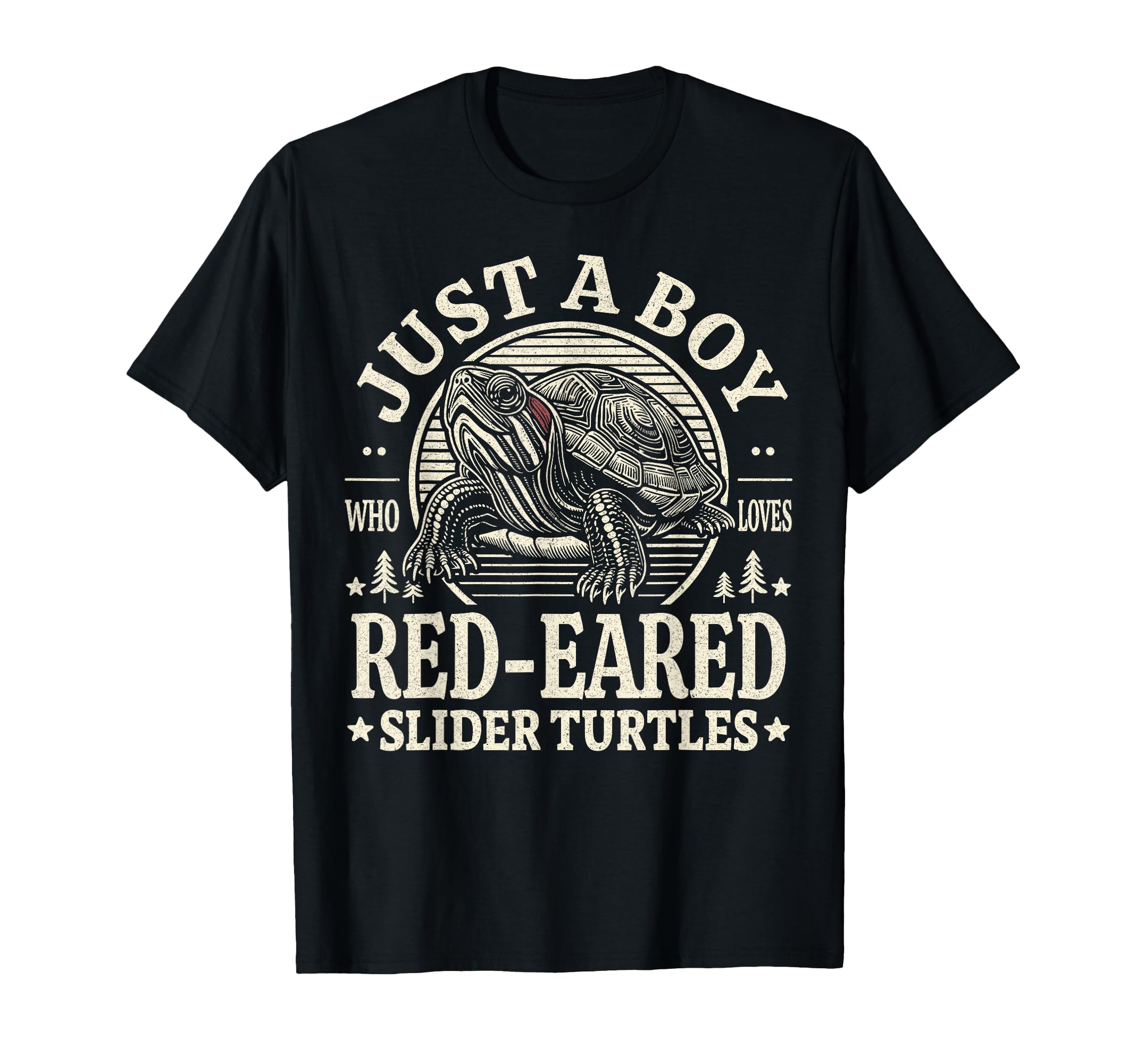 Just Who Loves Red Eared Slider T-Shirt - Fun Novelty Design Unisex - T-Shirt, Sweatshirt, Hoodie
