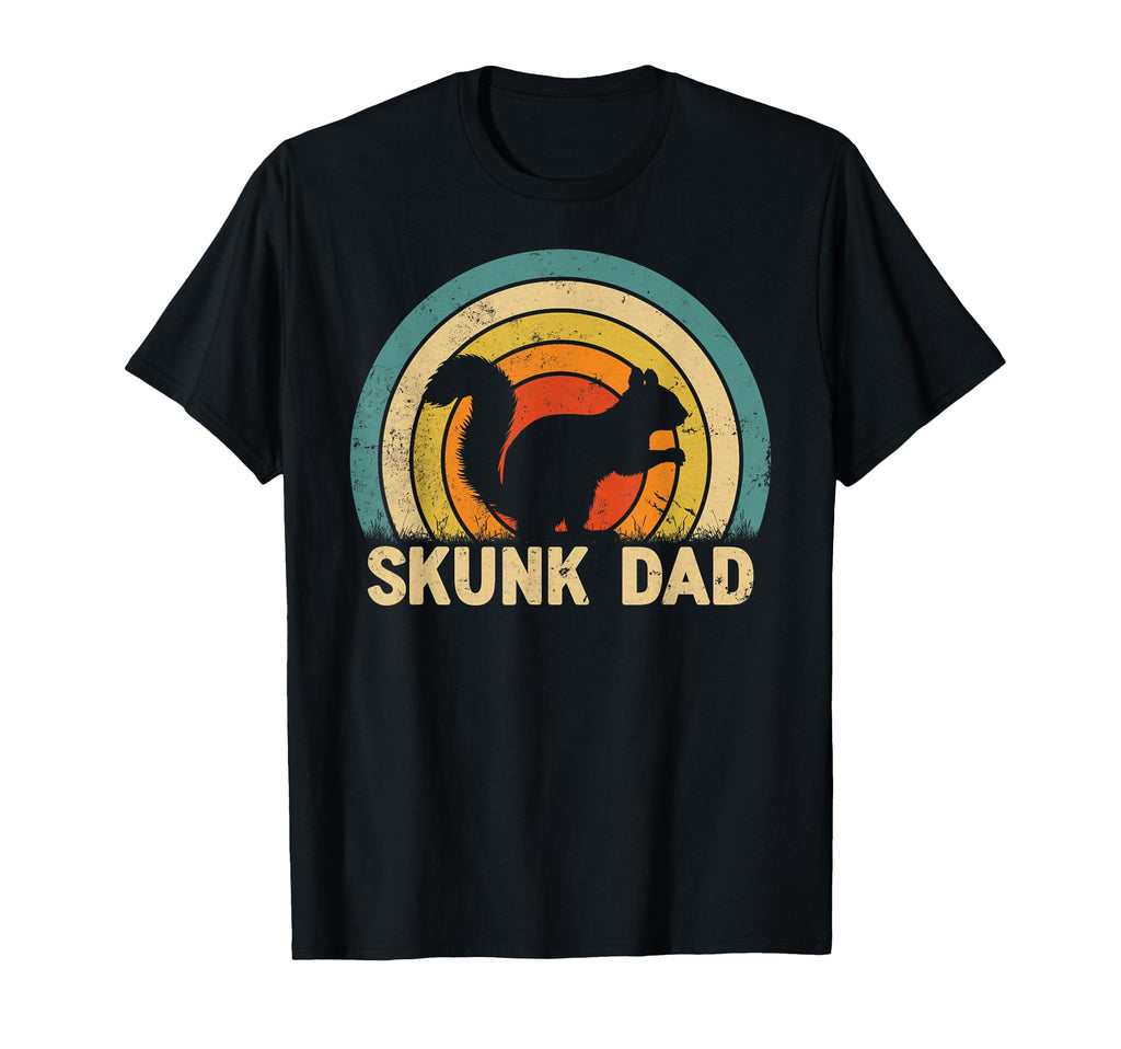 Skunk Dad Fathers Day Skunk Dad Daddy T-Shirt - Trendy Graphic Men Women - T-Shirt, Sweatshirt, Hoodie