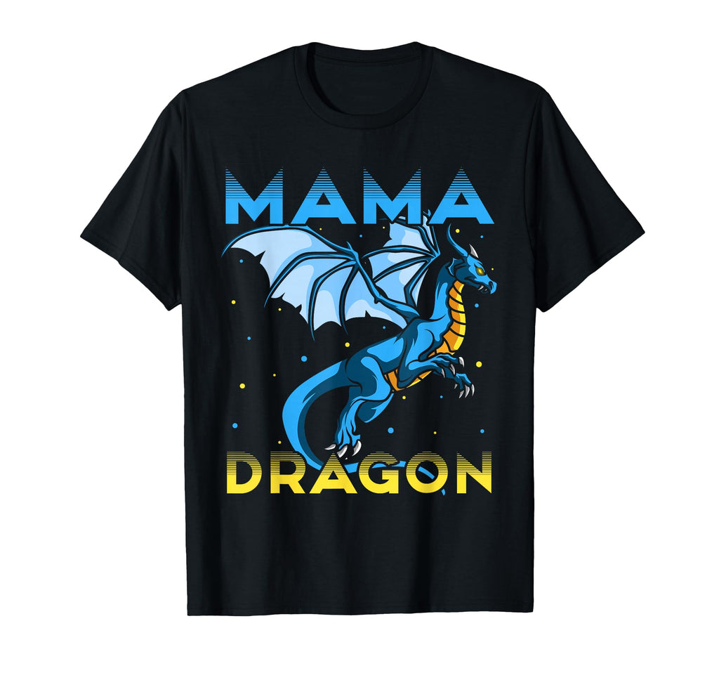 Mama Dragon Matching Family Tribe Mom T-Shirt - Unique Graphic for Adults - T-Shirt, Sweatshirt, Hoodie