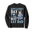 Happy Fathers Day To Best Manx Cat Dad Sweatshirt - Trendy Graphic Unisex - T-Shirt, Sweatshirt, Hoodie