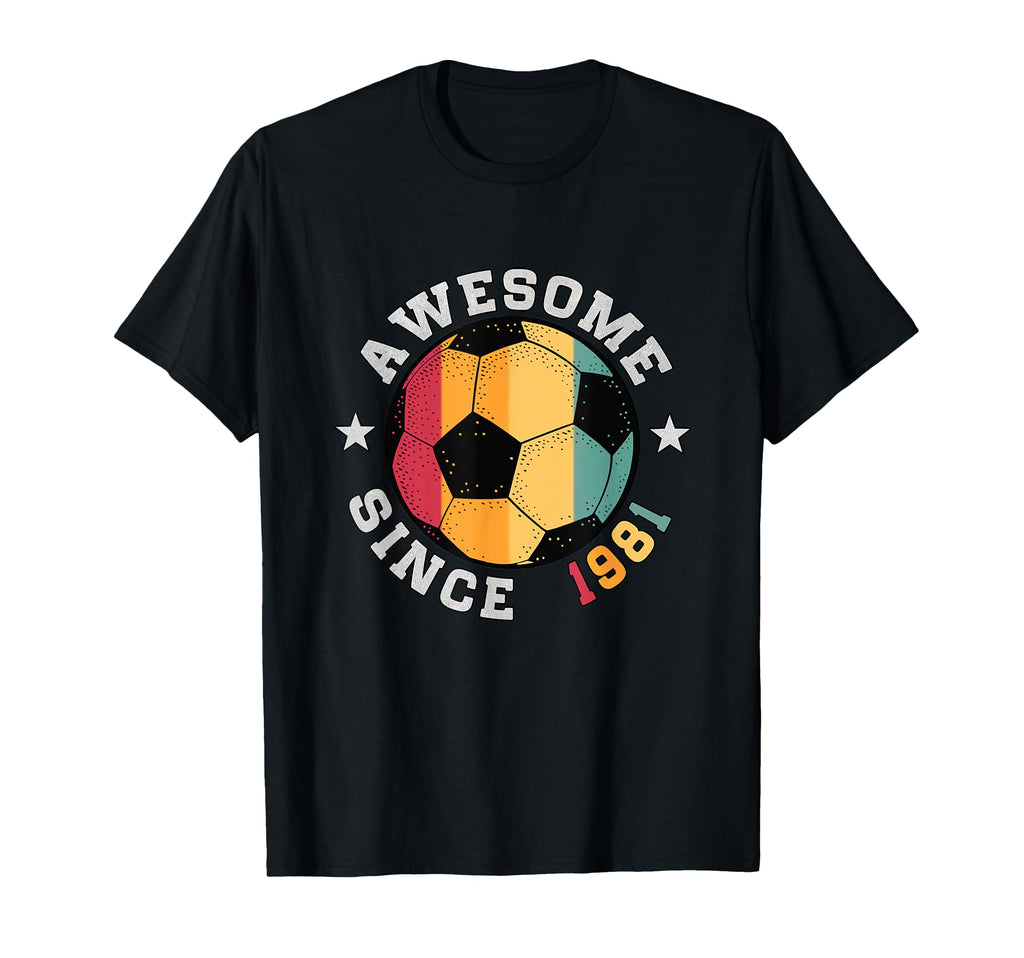 Birthday Soccer Player 45 Year Old T-Shirt - Aesthetic Graphic Unisex - T-Shirt, Sweatshirt, Hoodie