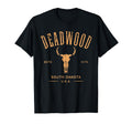 Deadwood South Dakota Usa Distressed T-Shirt - Minimalist Print for Adults - T-Shirt, Sweatshirt, Hoodie