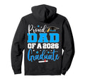 Dad Senior 2026 Proud Dad Class 2026 Hoodie - Trendy Graphic Unisex - T-Shirt, Sweatshirt, Hoodie