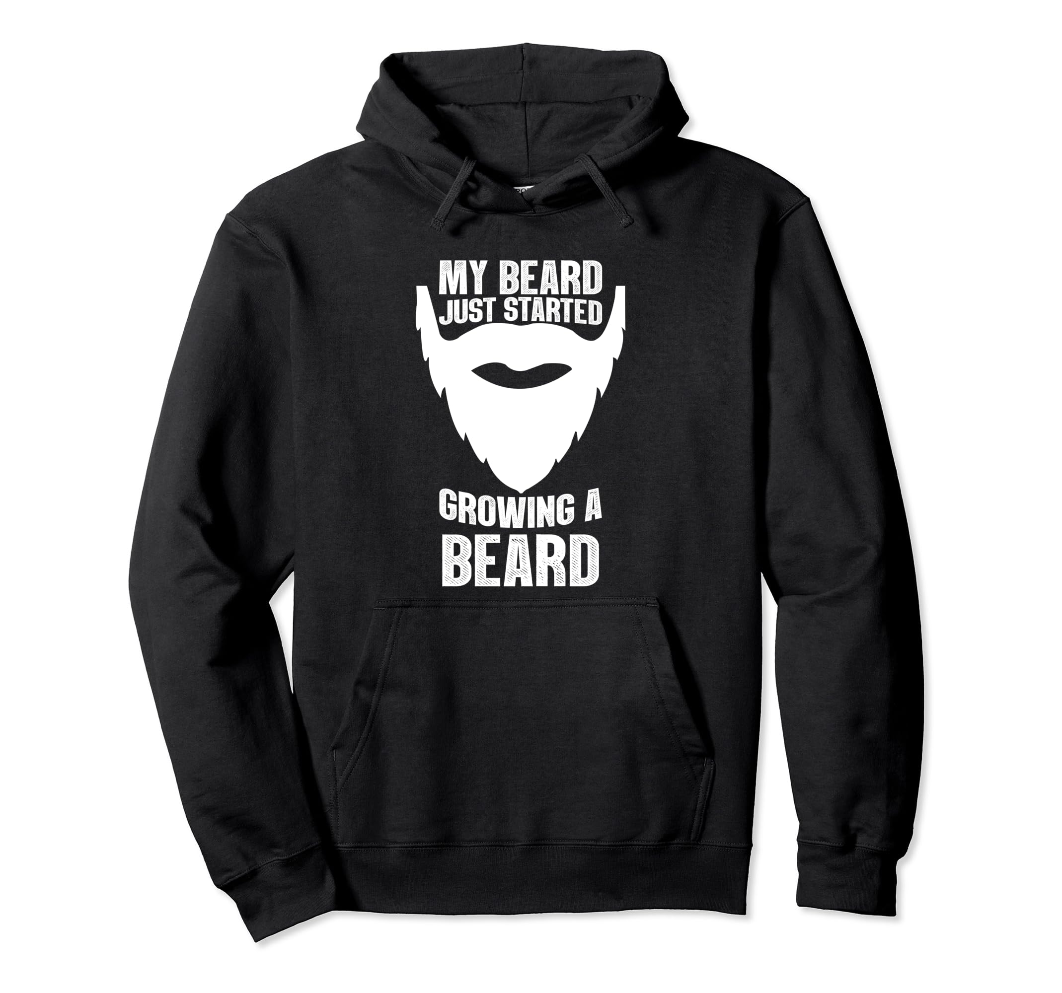 Bearded Guy Funny Beard Lover Hoodie - Streetwear Style for Adults - T-Shirt, Sweatshirt, Hoodie