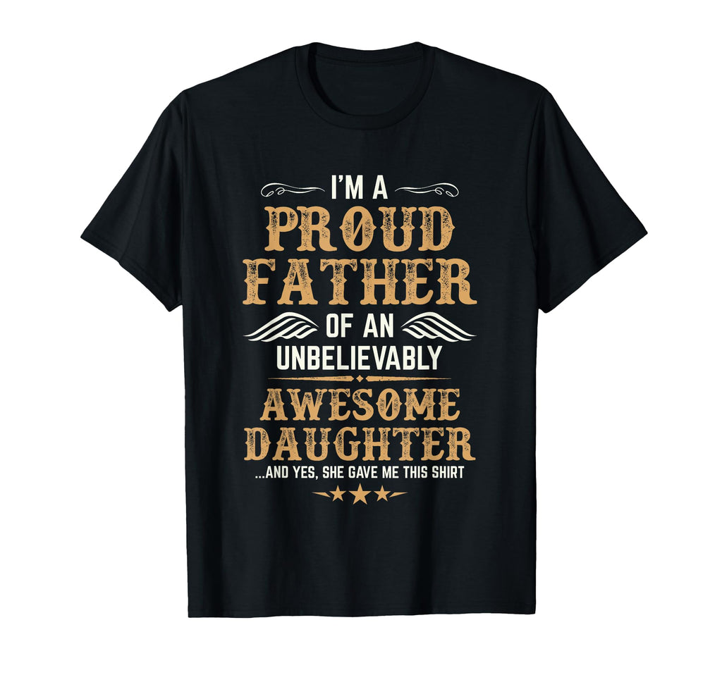 Fathers Day Dad Matching Daughter Fathers T-Shirt - Novelty Apparel Unisex - T-Shirt, Sweatshirt, Hoodie