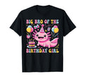 Big Brother Birthday Axolotl Matching T-Shirt - Streetwear Style Men Women - T-Shirt, Sweatshirt, Hoodie