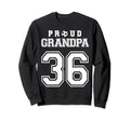 Number 36 Custom Proud Soccer Sweatshirt - Fun Novelty Design Men Women - T-Shirt, Sweatshirt, Hoodie