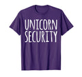 Unicorn Security Halloween Costume T-Shirt - Novelty Apparel for Adults - T-Shirt, Sweatshirt, Hoodie