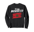 Team Morocco Soccer Moroccan Sport Sweatshirt - Minimalist Print Unisex - T-Shirt, Sweatshirt, Hoodie