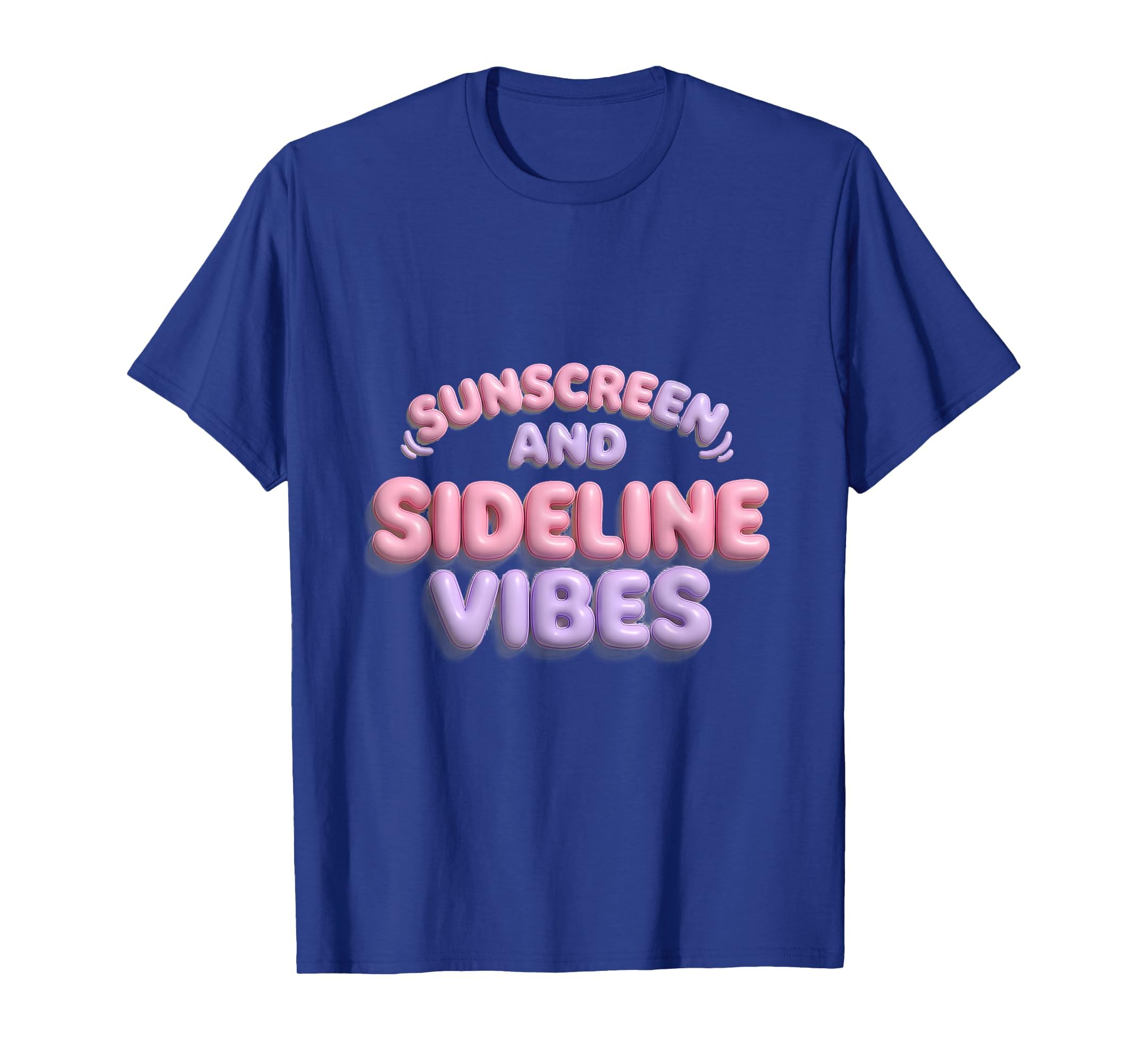 Sunscreen And Sideline Vibes Soccer T-Shirt - Aesthetic Graphic Men Women - T-Shirt, Sweatshirt, Hoodie