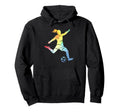Playing Soccer Kicking Ball Hoodie - Streetwear Style for Adults - T-Shirt, Sweatshirt, Hoodie
