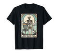 Disc Golf Tarot Card Funny Skeleton T-Shirt - Custom Art Print Men Women - T-Shirt, Sweatshirt, Hoodie