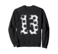 Soccer Player Number 13 Thirteen Sweatshirt - Fun Novelty Design Unisex - T-Shirt, Sweatshirt, Hoodie