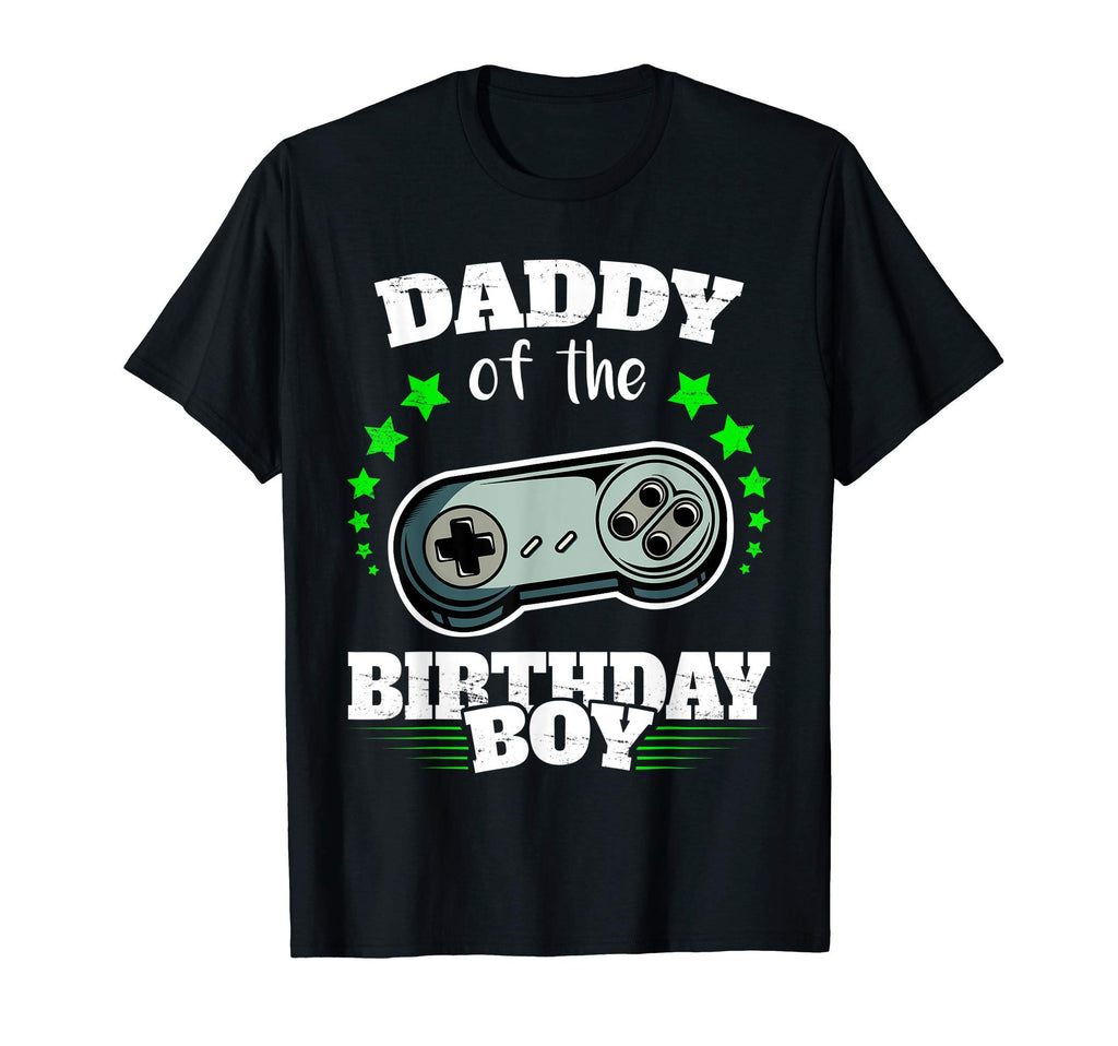 Daddy Birthday Video Game Dad Gamer T-Shirt - Trendy Graphic for Adults - T-Shirt, Sweatshirt, Hoodie