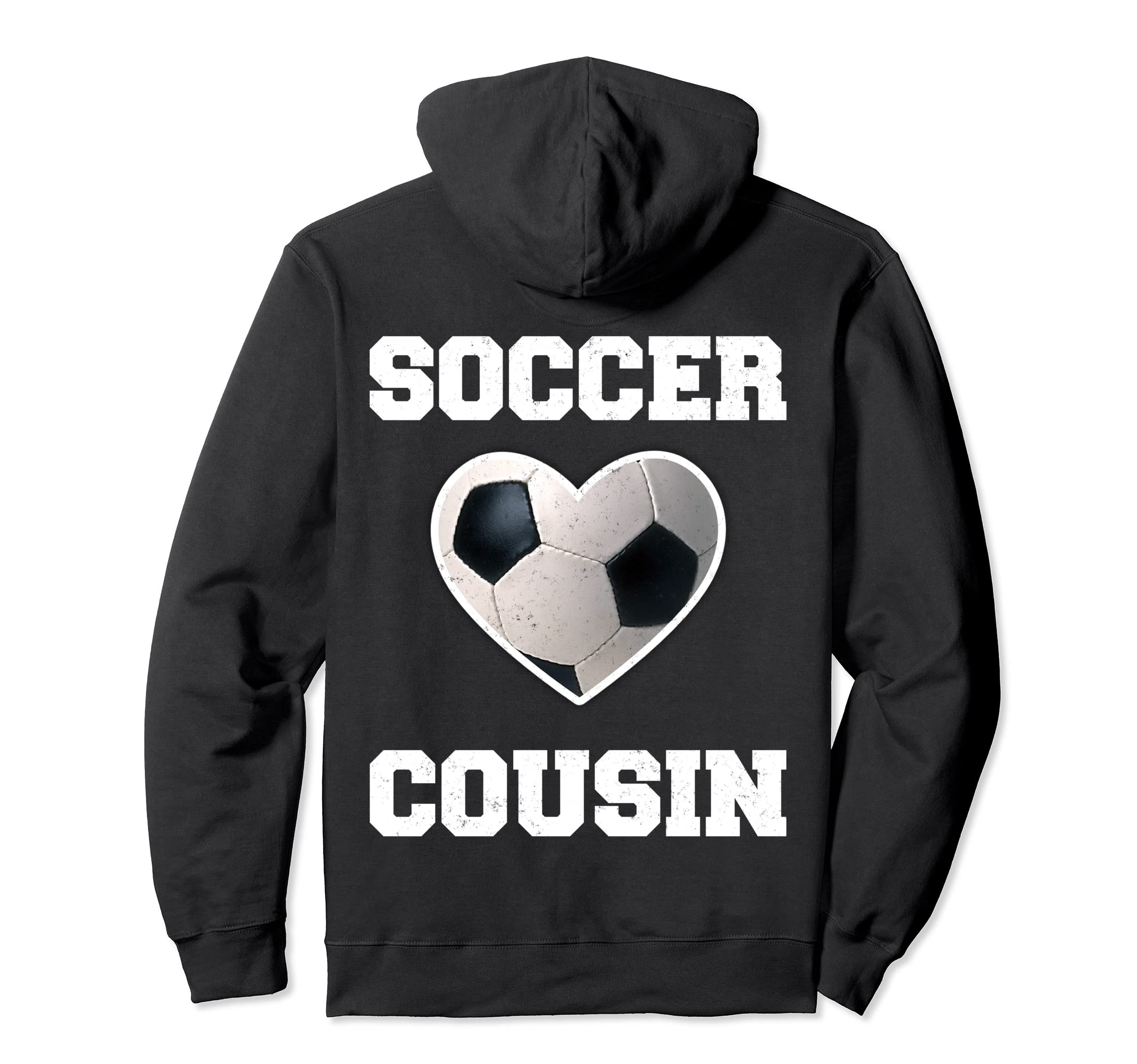 Soccer Cousin Family Matching Sport Soccer Hoodie - Graphic Print Unisex - T-Shirt, Sweatshirt, Hoodie