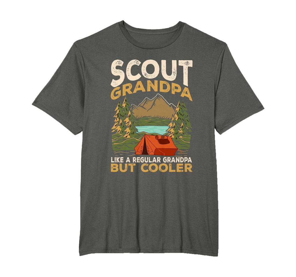Scout Grandpa Like Regular Grandpa But T-Shirt - Graphic Print Men Women - T-Shirt, Sweatshirt, Hoodie