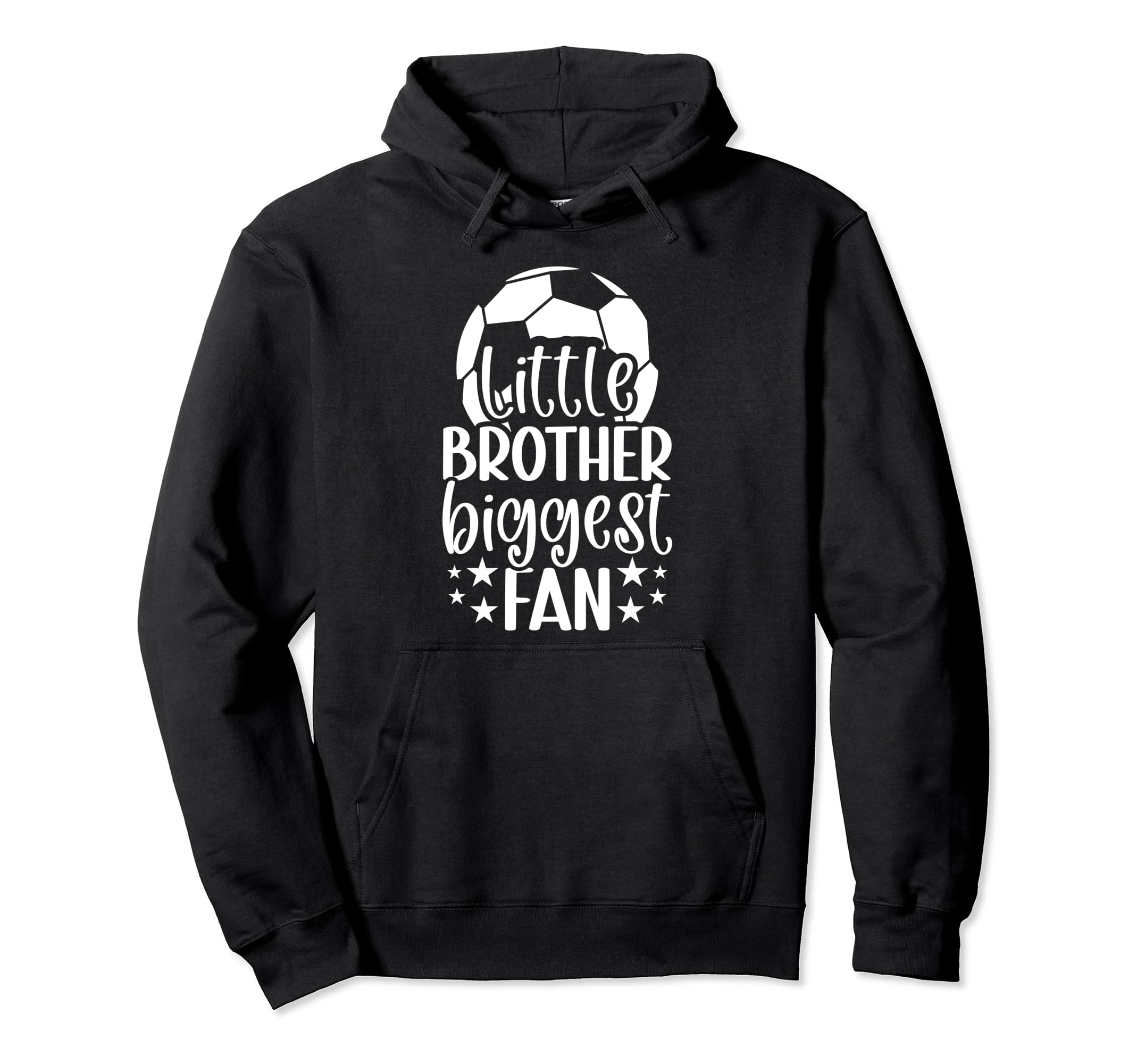 Little Brother Soccer Brother Soccer Hoodie - Custom Art Print Men Women - T-Shirt, Sweatshirt, Hoodie