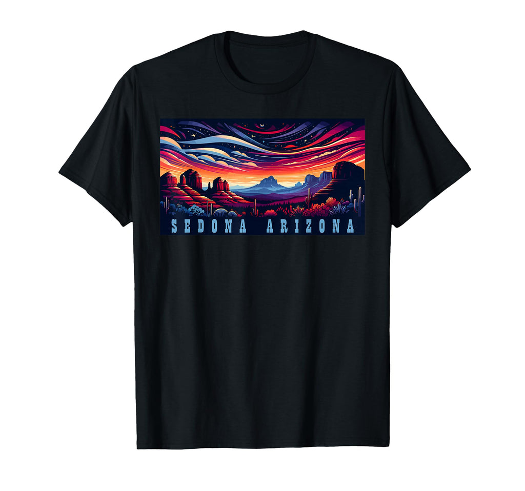 Sedona Az Hiking Outdoors Mountain Sedona T-Shirt - Trendy Graphic Unisex - T-Shirt, Sweatshirt, Hoodie