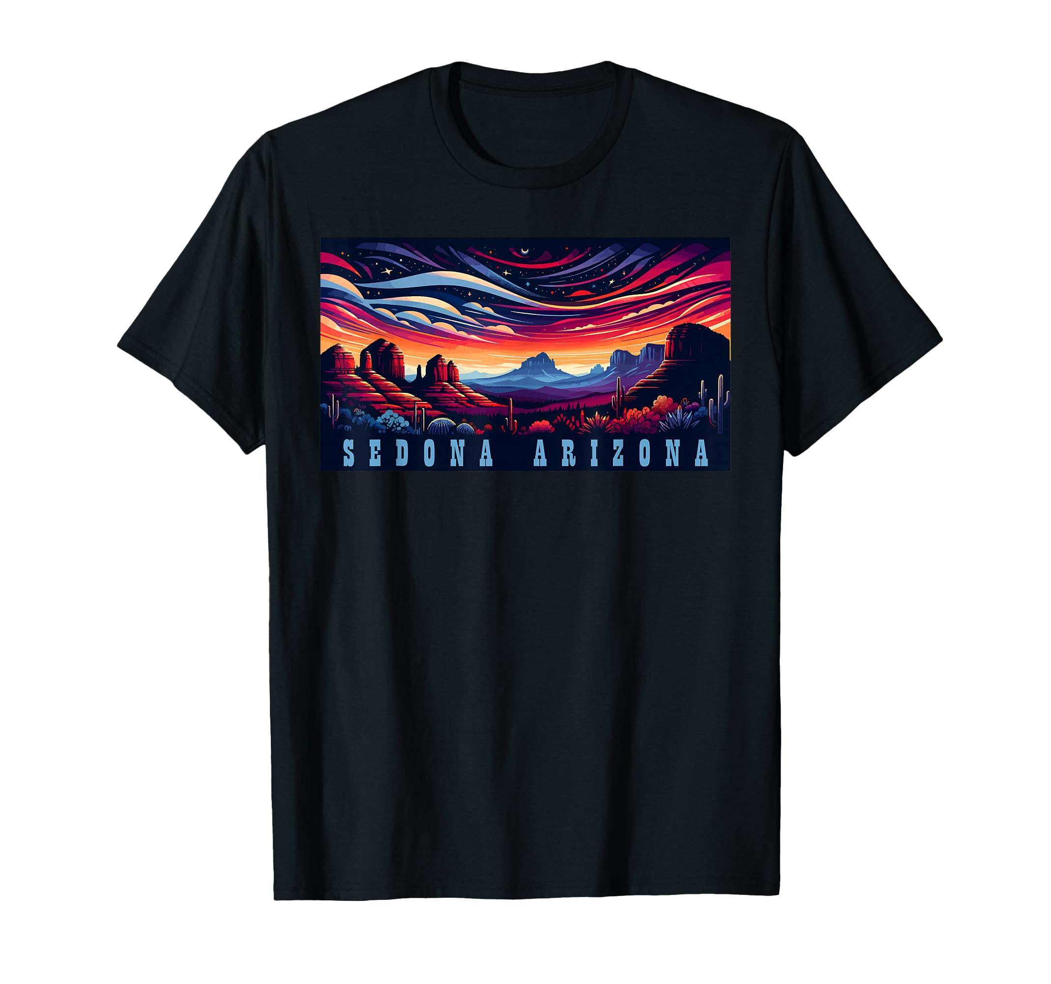 Sedona Az Hiking Outdoors Mountain Sedona T-Shirt - Trendy Graphic Unisex - T-Shirt, Sweatshirt, Hoodie