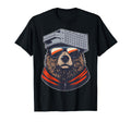 Bear Cheese Grater Hat And Sunglasses T-Shirt - Custom Art Print Men Women - T-Shirt, Sweatshirt, Hoodie