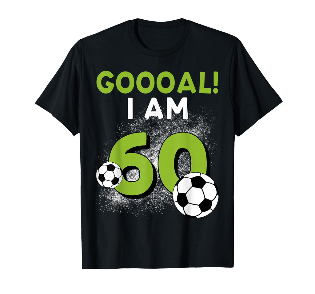 60Th Birthday Soccer Theme 60Year Old T-Shirt - Custom Art Print Men Women - T-Shirt, Sweatshirt, Hoodie